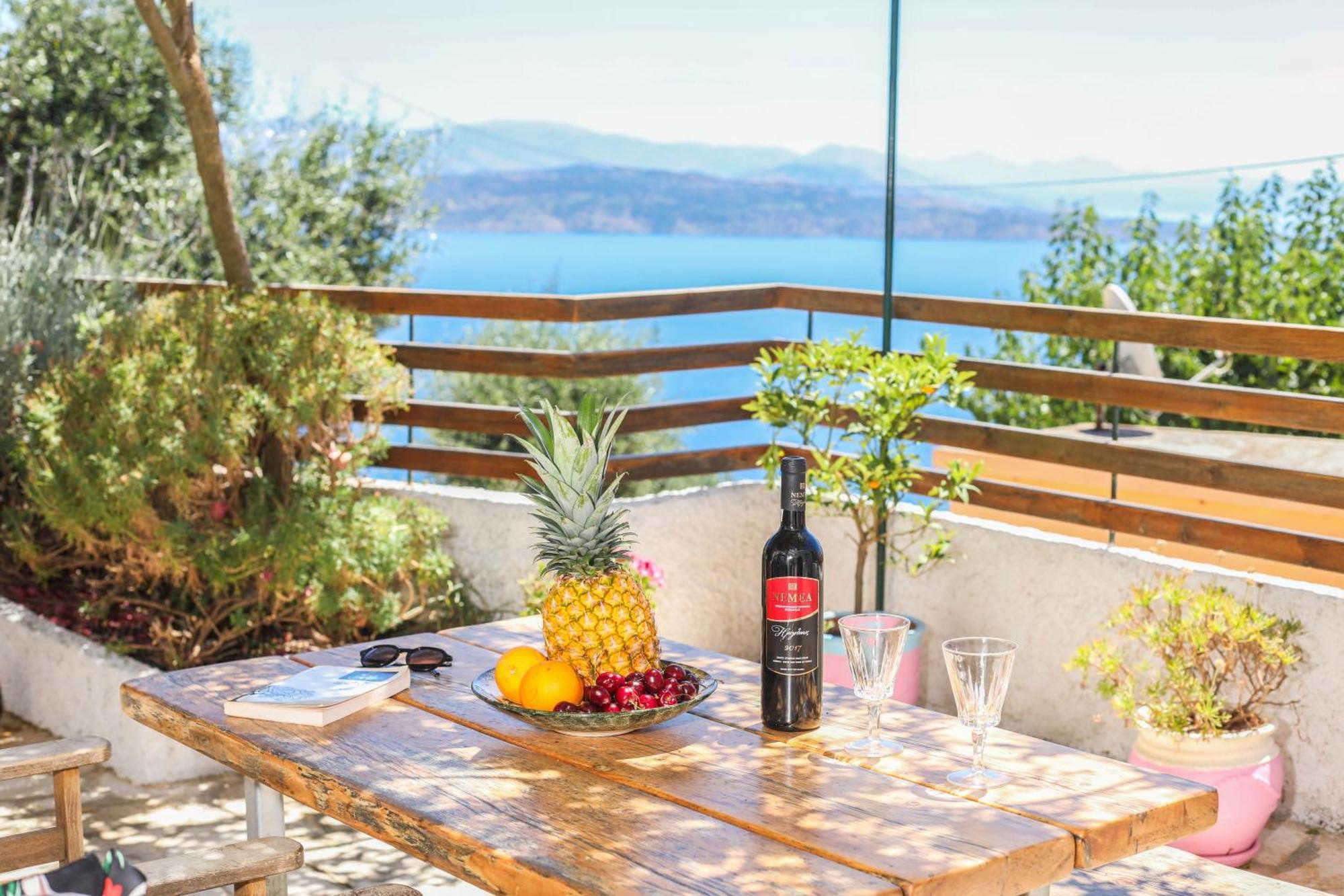 Apartmán Joannas Sea-View Stone House Katávolos Exteriér fotografie